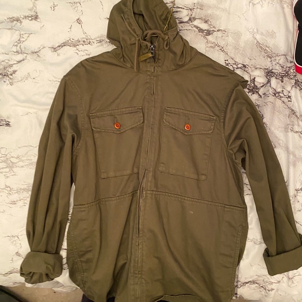 Vintage Army Green Jacket